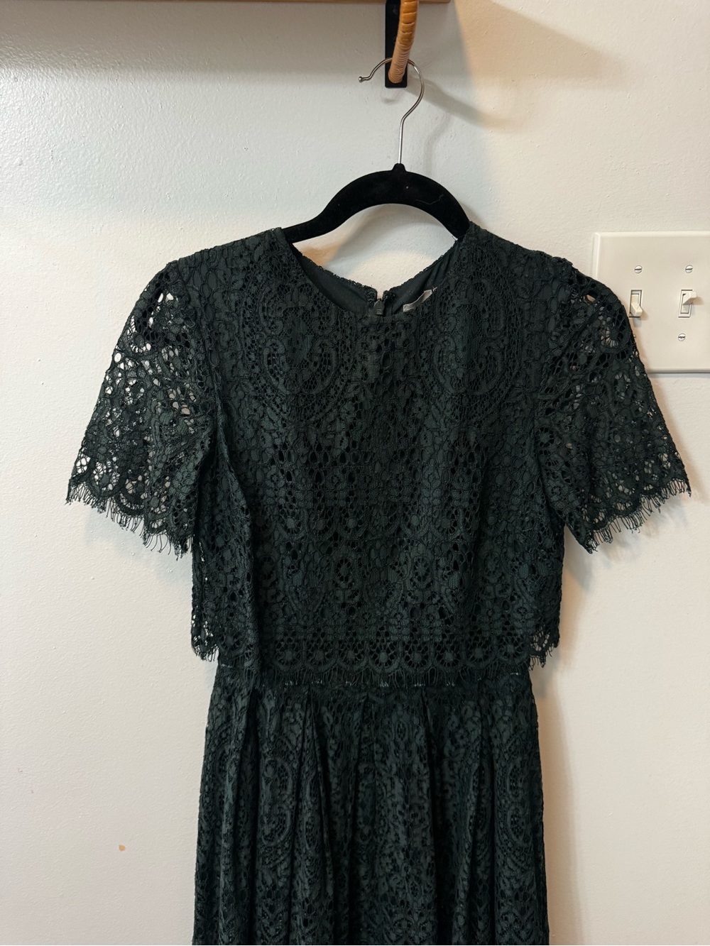 ASOS Green Lace Dress